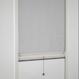 Revolux Zanzariera Verticale a Molla Clic-Clak Con Guida Antivento